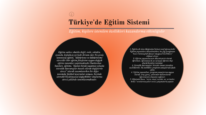 Türkiye'de Eğitim Sistemi by ISIL OZMEN on Prezi