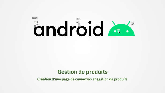 Application Android Studio en Java by Yasser Chakir on Prezi