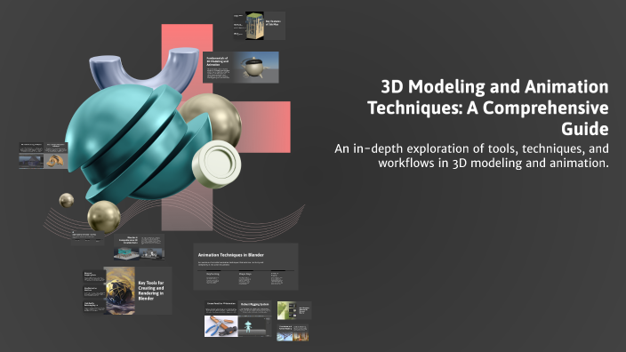 3D Modeling and Animation Techniques: A Comprehensive Guide by gianna ...