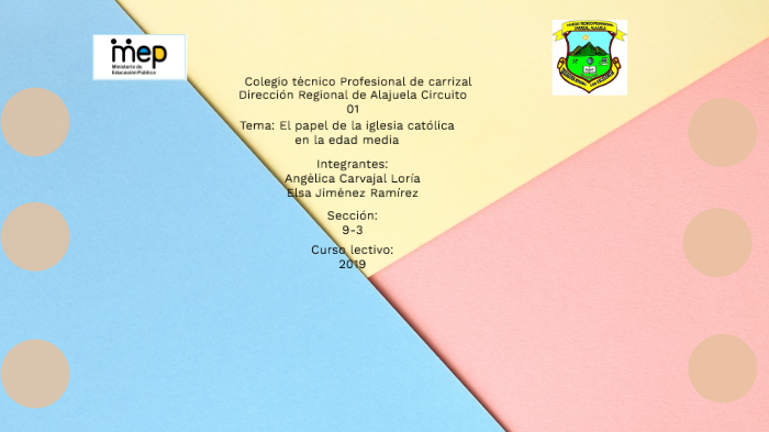 EL PAPEL DE LA IGLESIA CATÓLICA EN LA EDAD MEDIA by rosa angélica ...