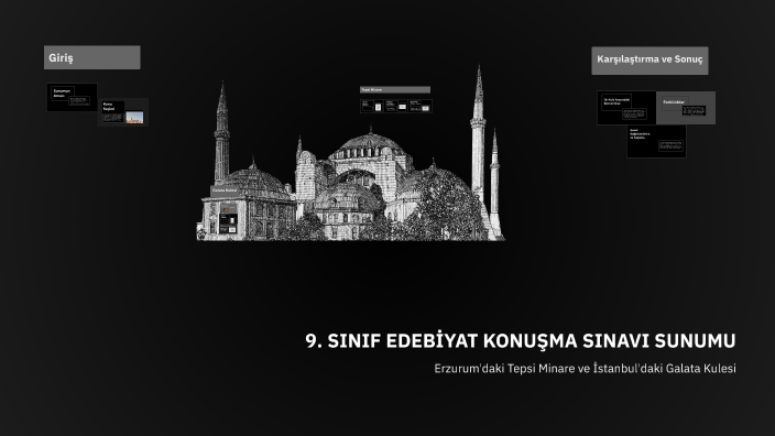 9. SINIF EDEBİYAT KONUŞMA SINAVI SUNUMU by ada yarıcı on Prezi