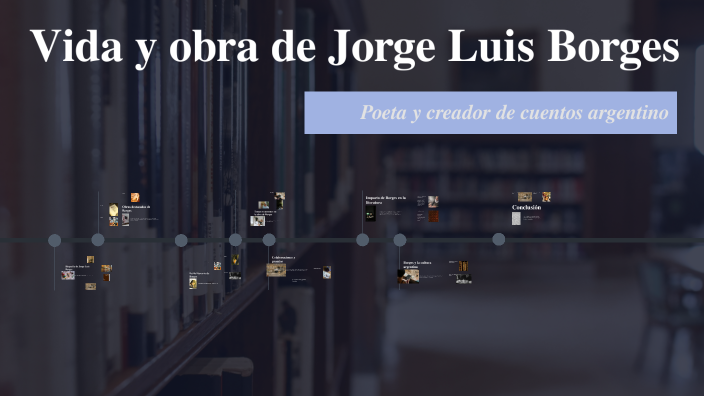 Vida y obra de Jorge Luis Borges by evanleo suarezzz on Prezi