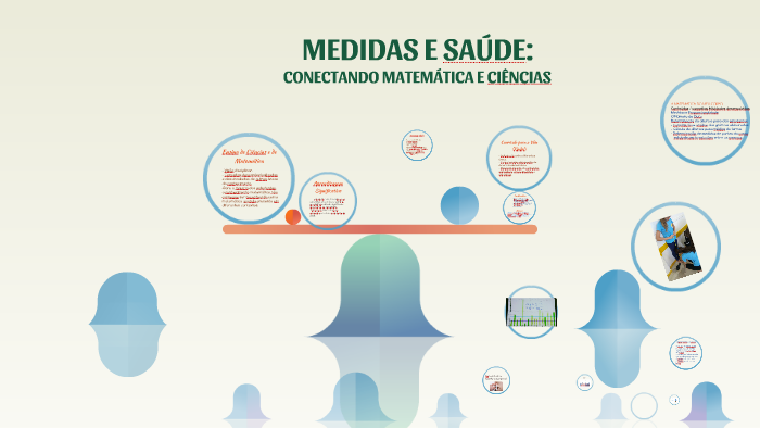 MEDIDAS E SAÚDE: CONECTANDO MATEMÁTICA E CIÊNCIAS by José Ricardo Ledur