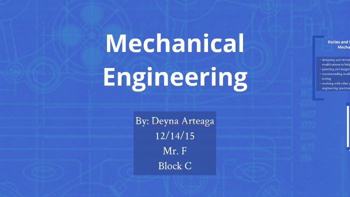 Mechanical Engineering by Deyna Arteaga on Prezi