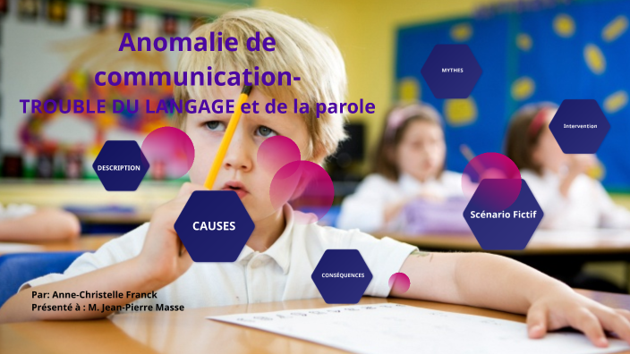 Anomalie de communication-Trouble du Langage et de la parole by Anne ...
