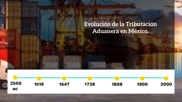 Evolución de la Tributación Aduanera en México by Janeth Gonzalez ...