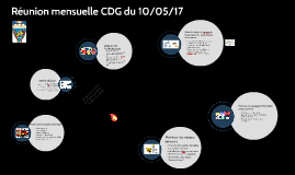 Reunion CDG du 10/05/17