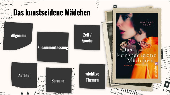 Das Kunstseidene Mädchen Zusammenfassung prezi.com