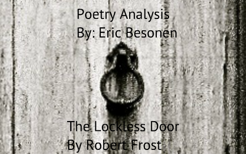 Poetry Analysis By Eric Besonen On Prezi