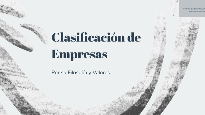 Clasificación de Empresas by Yoselin Sandoval on Prezi