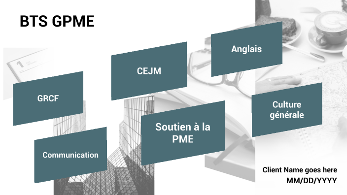 Présentation des matières du BTS GPME by Maxim Del Campo on Prezi