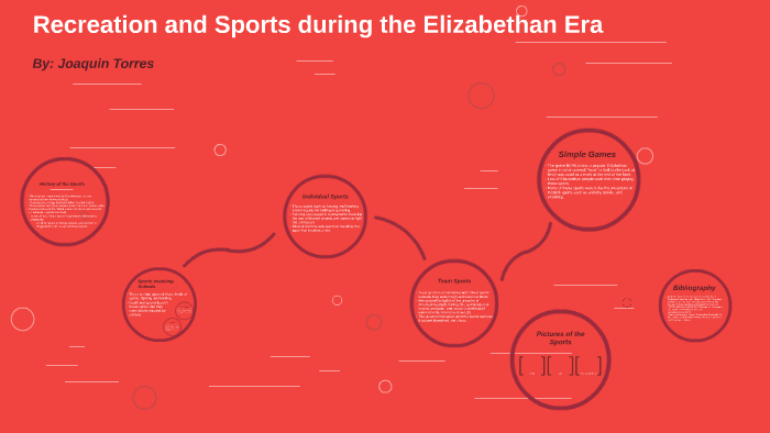 Recreation And Sports In The Elizabethan Era Recreation and Sports during the Elizabethan Era by Joaquin Torres on Prezi