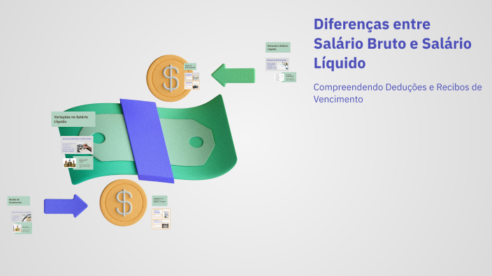 Diferenças entre Salário Bruto e Salário Líquido by Lara Carvalho dos ...