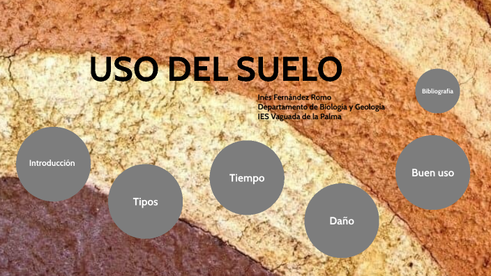 USO DEL SUELO by Inés Fernández Romo on Prezi