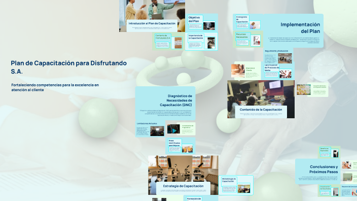 Plan de Capacitación para Disfrutando S.A. by Diana Salazar on Prezi