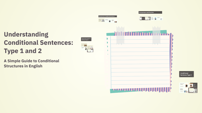 Understanding Conditional Sentences: Type 1 and 2 by Lugan Wolf on Prezi