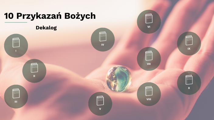 Prezentacja 10 przykazań Bożych by G ? on Prezi