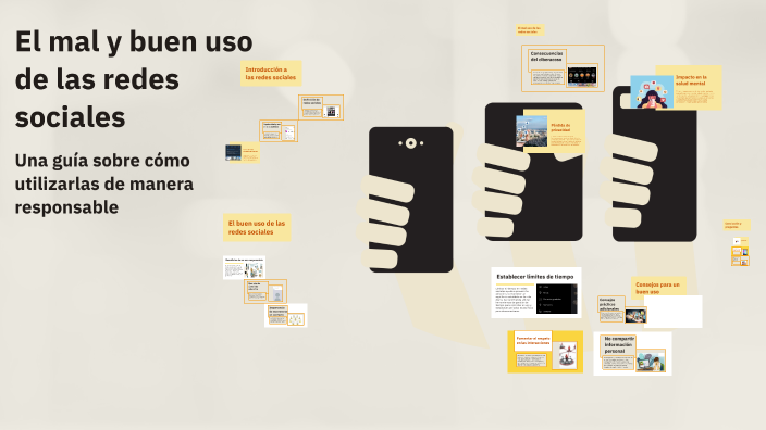 El mal y buen uso de las redes sociales by jose cardone di dio on Prezi