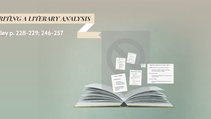 WRITING A LITERARY ANALYSIS by Ashley Williamson on Prezi