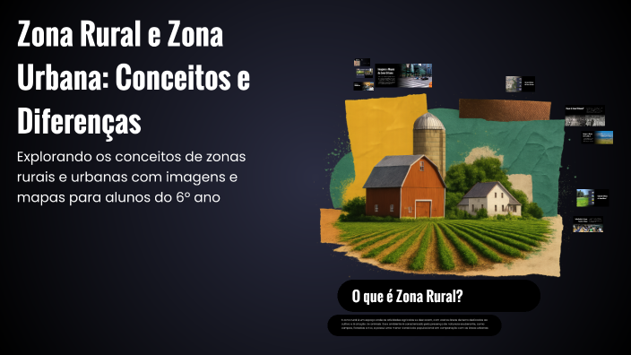 Zona Rural e Zona Urbana: Conceitos e Diferenças by Rodrigo da Costa on ...