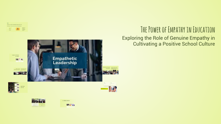 The Power of Empathy in Education by Theresa Ellinger on Prezi