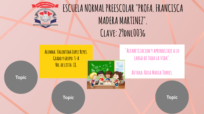 ESCUELA NORMAL PREESCOLAR "PROFA. FRANCISCA MADERA MARTINEZ" by