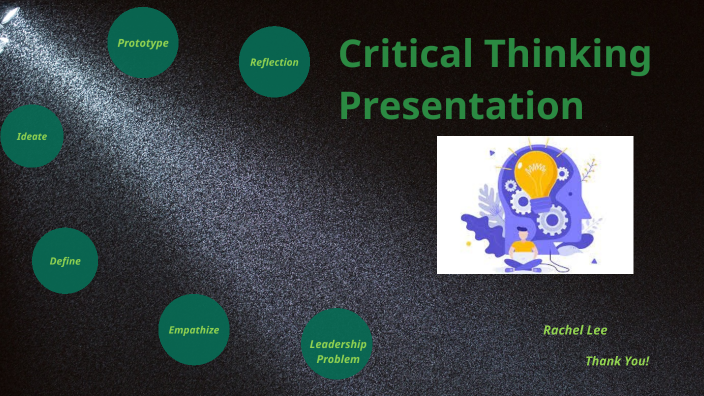 what is critical thinking prezi