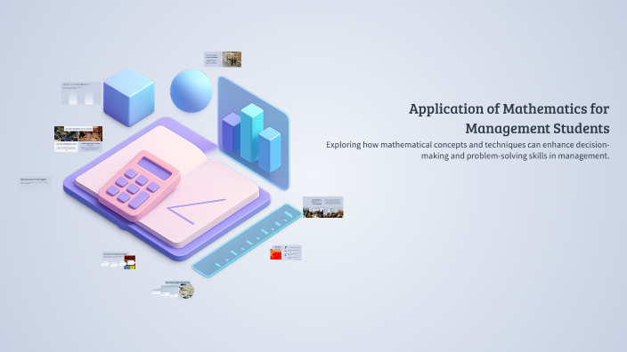 Management Math Application of Mathematics for Management Students by NIET Maths on Prezi
