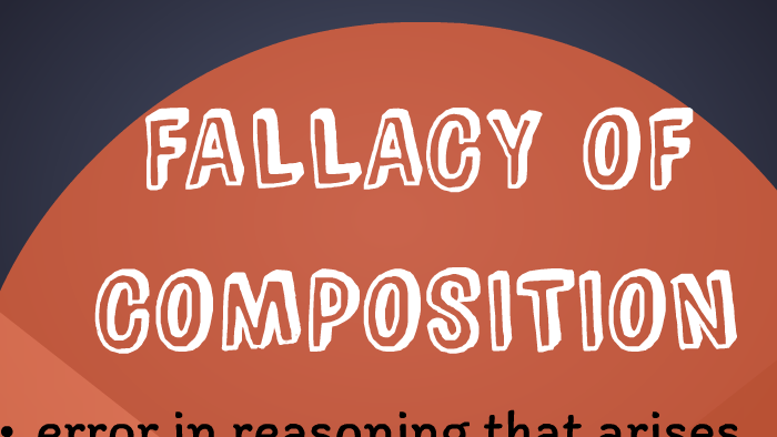 FALLACY OF COMPOSITION by casey mendoza