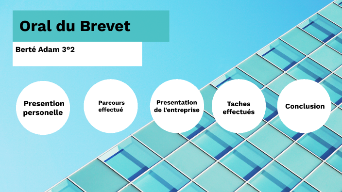 Oral Du Brevet Stage By Adam Berté On Prezi 