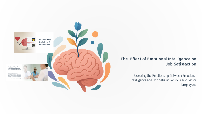 The Causal Effect of Emotional Intelligence on Job Satisfaction ...