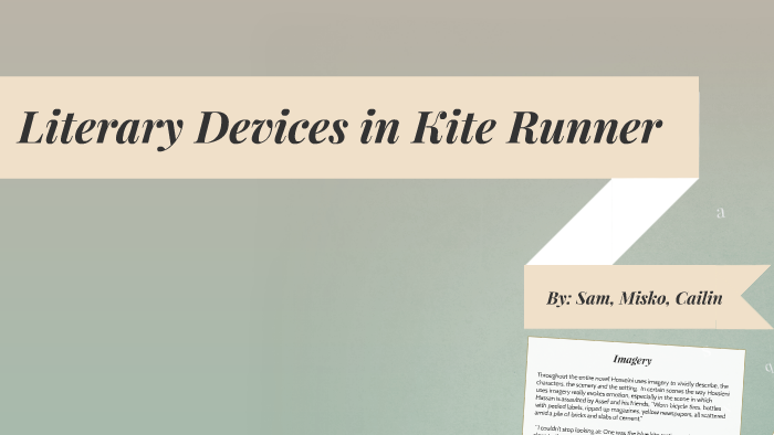 the kite runner literary analysis