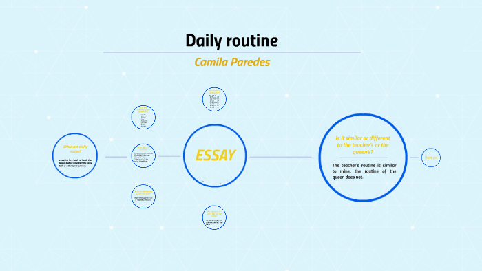 Daily routine by camila paredes on Prezi