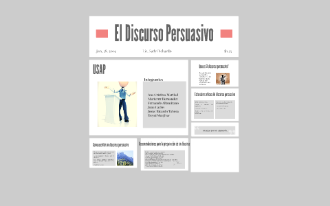 El Discurso Persuasivo by Ana Marthel on Prezi