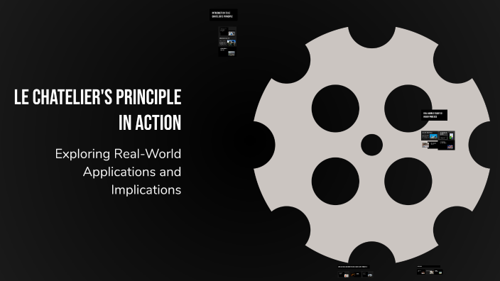 Le Chatelier's Principle in Action by orderian williams on Prezi