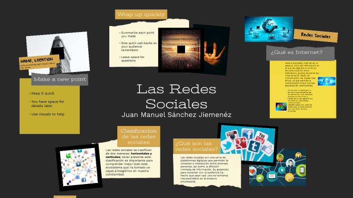 Las Redes Sociales by Juan Sánchez on Prezi
