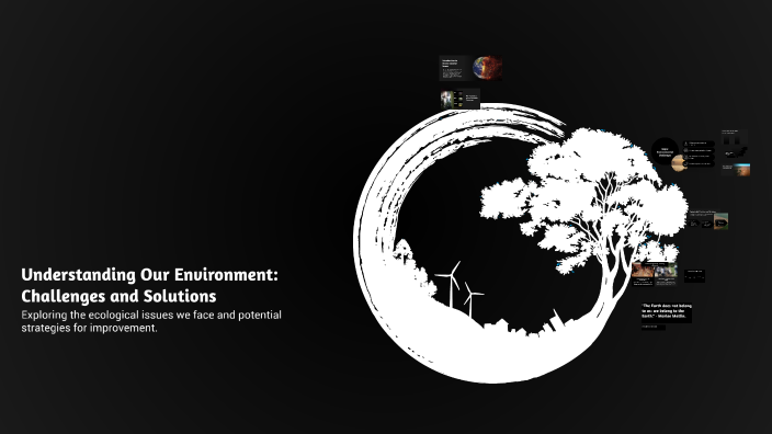 Understanding Our Environment: Challenges and Solutions by Laila ...