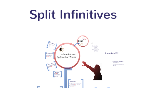 Split-infinitives by Jonathan Torres
