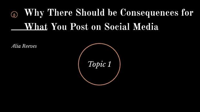 Why There Should be Consequences for What You Post on Social Media by ...