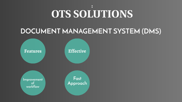 Dms Ppt By Soc Ots On Prezi