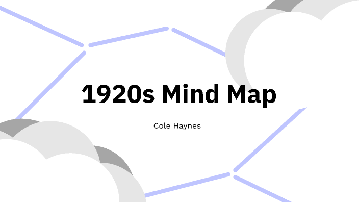 1920s Mind Map Project by Andrew Haynes on Prezi