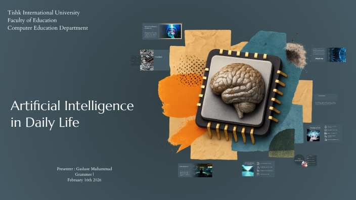 Artificial Intelligence in Daily Life by Gashaw Muhammed on Prezi