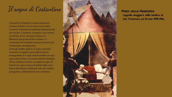 Sogno Di Costantino Piero Della Francesca il sogno di costantino by Federico silvano on Prezi