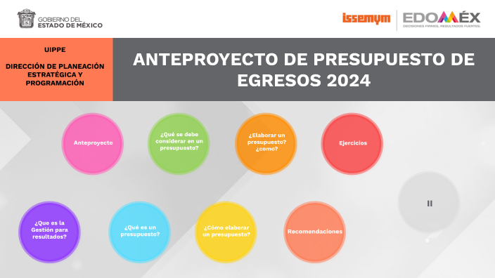 ANTEPROYECTO DE PRESUPUESTO DE EGRESOS 2024 By Juan Pablo Zepeda ...