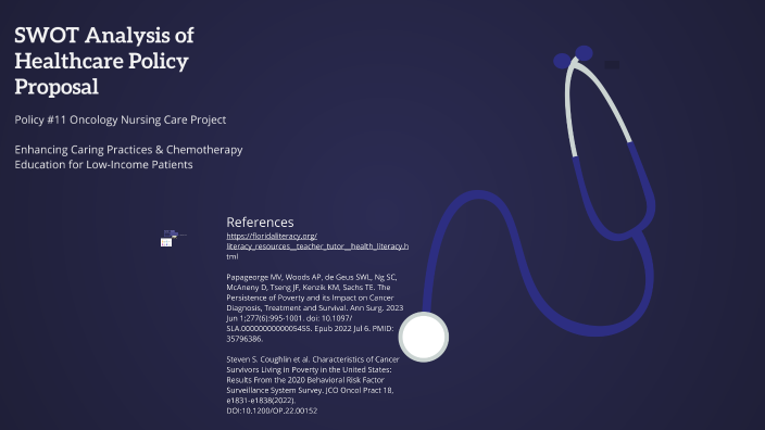 SWOT Analysis of Healthcare Policy Proposal by Sandy Shulhan on Prezi
