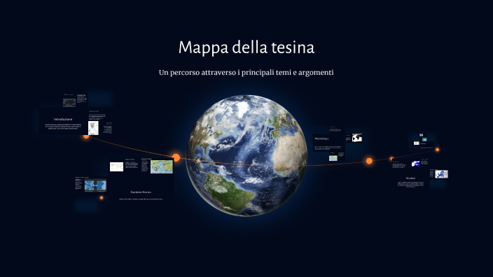 Mappa della tesina by CHIARABELLI MICHAEL on Prezi