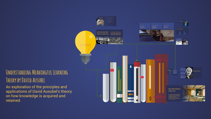 Understanding Meaningful Learning Theory by David Ausubel by jade palad ...