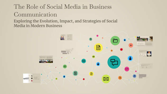 The Role of Social Media in Business Communication by Steven Mack on Prezi