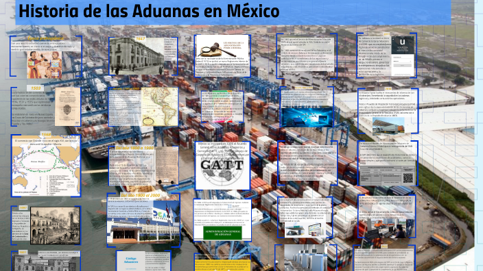 Historia de la Aduana en México resumido by Lucero González on Prezi