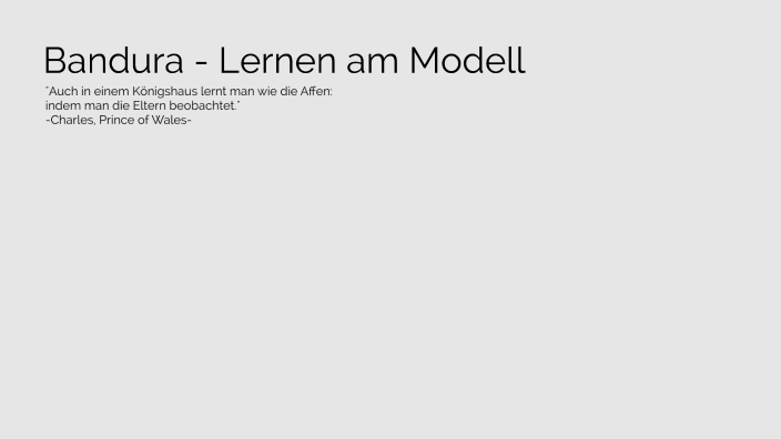 Bandura - Lernen Am Modell By Hanna Düßmann On Prezi